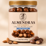 Almendras con Chocolate con Leche SIN AZÚCAR 1.35 kg
